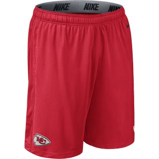 NIKE Mens Kansas City Chiefs Dri FIT Fly Training Shorts   Size 2xl,