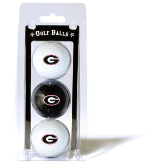 Team Golf University of Georgia Bulldogs 3 Ball Pack (637556211057)