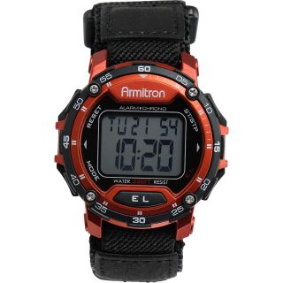 ARMITRON Mens 40/8291 Sport Watch, Red/black