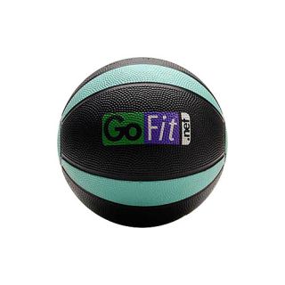 GoFit Ultimate Rubber Medicine Ball w/DVD   6 LB (GF MB6)
