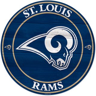 Wincraft St. Louis Rams Round Wooden Sign (56746011)
