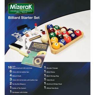 MIzerak Billiard Accessory Starter Kit (P0530)