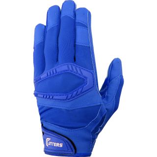 CUTTERS Adult S450 Rev Pro Solid Football Receiver Gloves   Size Xl, Royal