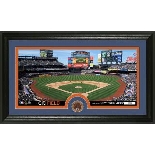 The Highland Mint New York Mets Infield Dirt Coin Panoramic Photo Mint