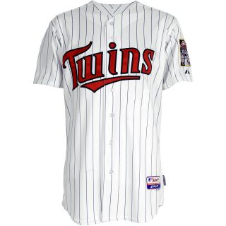 Majestic Athletic Minnesota Twins Blank Authentic Home Cool Base Jersey   Size