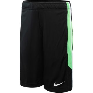 NIKE Boys Lights Out Shorts   Size Small, Black/green