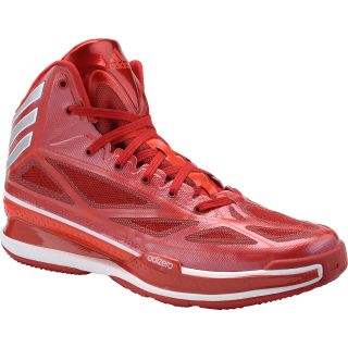 adidas Mens adiZero CrazyLight 3 Mid Basketball Shoes   Size 10, Scarlet