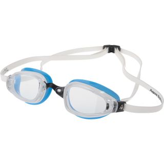 AQUA SPHERE Womens K180 Goggles   Size Small, Clear Blue