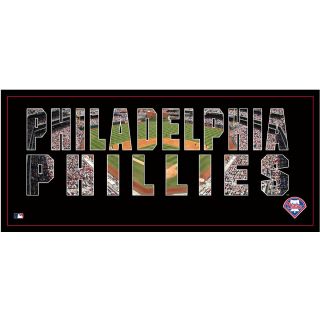 Artissimo Philadelphia Phillies Team Pride 12X36 Canvas Art, Philadelphia