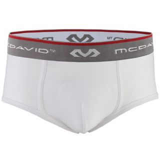 McDavid Classic Brief with Flex Cup Pee Wee   Size Large, White (9110PCFR W L)
