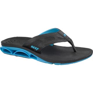 REEF Mens X S 1 Sandals   Size 11, Black/blue