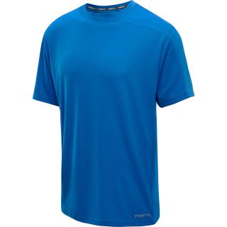 TRAYL Mens MTN Short Sleeve Cycling T Shirt   Size Mediummens, Directoire Blue