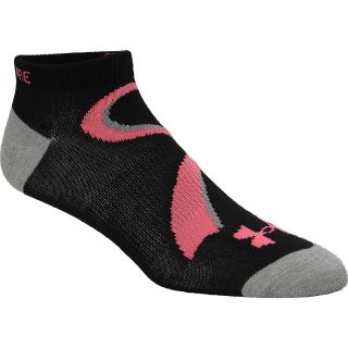 UNDER ARMOUR Womens Power In Pink No Show Socks   2 Pack   Size Medium,