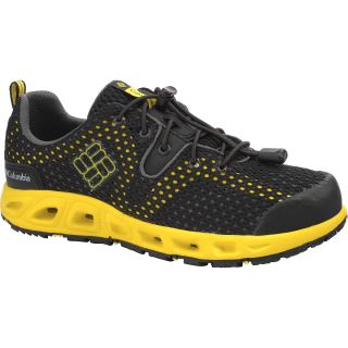COLUMBIA Boys Drainmaker II Low Trail Shoes   Size 4, Black