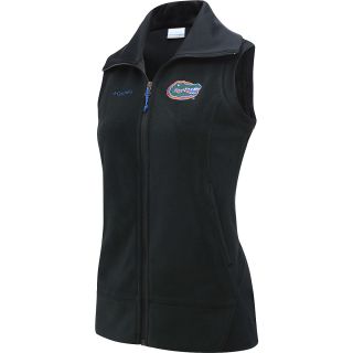 COLUMBIA Womens Florida Gators Give and Go Full Zip Fleece Vest   Size Small,