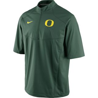 NIKE Mens Oregon Ducks Short Sleeve Hot Jacket   Size Large, Green