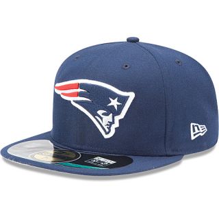 NEW ERA Mens New England Patriots Official On Field 59FIFTY Fitted Cap   Size