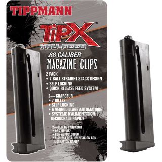 Tippmann TiPX Tru Feed 2 Pack Magazine, Black (T220107)