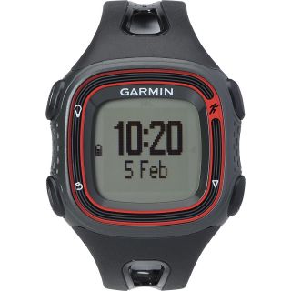 GARMIN Forerunner 10 GPS Sports Watch, Black/red