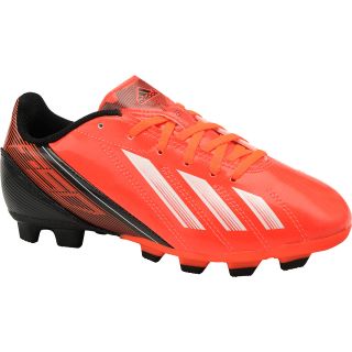 adidas Boys F5 TRX FG Low Soccer Cleats   Size 6, Infrared/white