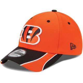 NEW ERA Mens Cincinnati Bengals 39THIRTY Vizaslide Cap   Size S/m, Orange