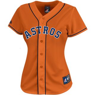 Majestic Womens Houston Astros Replica Jose Altuve Alternate Jersey   Size