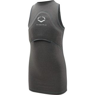 EVOSHIELD Youth Chest Guard   Size Large, Graphite