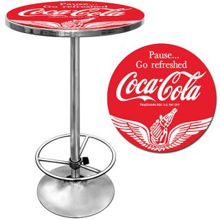 Trademark Global Coca Cola Pub Table   Wings Design (COKE 2000 V16)