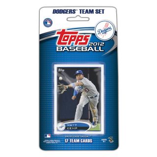 Topps 2012 Los Angeles Dodgers Official Team Baseball Card Set of 17 Cards