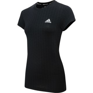 adidas Womens Sequencials Engineered Short Sleeve Tennis T Shirt   Size Small,