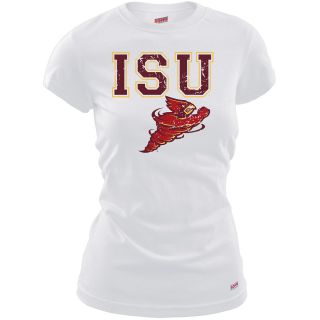 MJ Soffe Womens Iowa State Cyclones T Shirt   White   Size Small, Iowa State