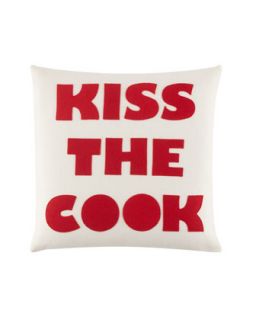 Kiss the Cook Pillow, 16Sq.