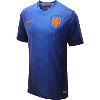 NIKE Mens 2014 Netherlands Away Match Soccer Jersey   Size Large, Bright Blue
