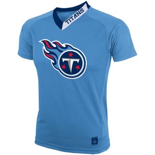 NFL Team Apparel Youth Tennesse Titans Performance Short Sleeve T Shirt   Size