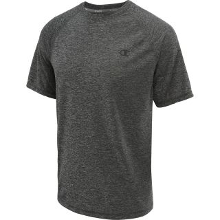 CHAMPION Mens Vapor PowerTrain Short Sleeve T Shirt   Size 2xl, Granite
