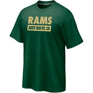NIKE Mens Colorado State Rams Spring 2013 Classic Short Sleeve T Shirt   Size
