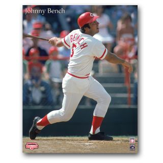 Artissimo Cincinnati Reds Johnny Bench 22X28 Canvas (ARTBBCINJB22)