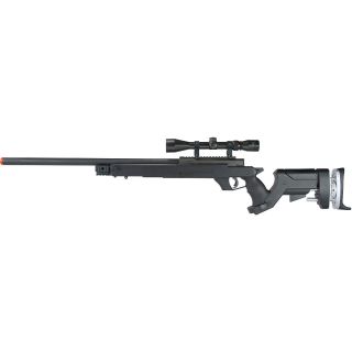 TSD Tactical Airsoft Bolt Action Sniper Rifle   Choose Color, Black (SD97BK)