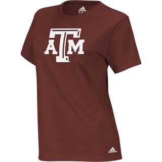adidas Womens Texas A&M Aggies Loud and Proud T Shirt   Size Large, Maroon