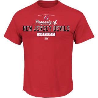 MAJESTIC ATHLETIC Youth New Jersey Devils Property Of Devils Short Sleeve T 