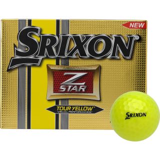 SRIXON Z Star Tour Yellow Golf Balls   12 Pack, Yellow