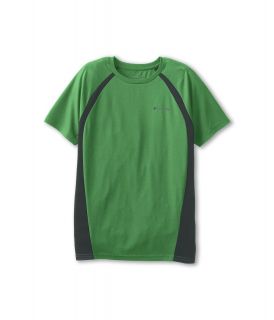 Columbia Kids Silver Ridge II S/S Tech Tee Boys T Shirt (Green)