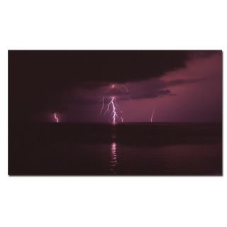 Kurt Shaffer Lake Lightning Iii Canvas Art