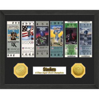 Pittsburgh Steelers Nfl Sb Ticket/game Coin Frame