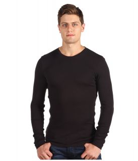 Calvin Klein Underwear Body L/S Crew Neck PJ Top Mens Long Sleeve Pullover (Black)