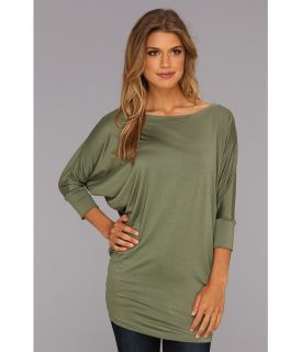Culture Phit Lara Modal Top Womens T Shirt (Green)