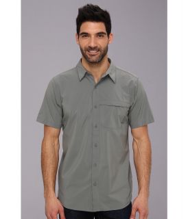 Columbia Royce Peak Zero S/S Shirt Mens Short Sleeve Button Up (Gray)