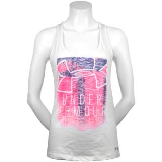 Under Armour Charged Cotton Slub Branded Tank Under Armour Womens Athletic App