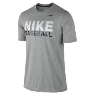 Nike Baseball Legend Team Issue Mens T Shirt   Dark Grey Heather