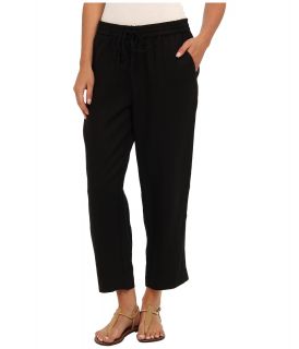 Jones New York Pull On Pant w/ Back Patch Pocket Womens Casual Pants (Black)